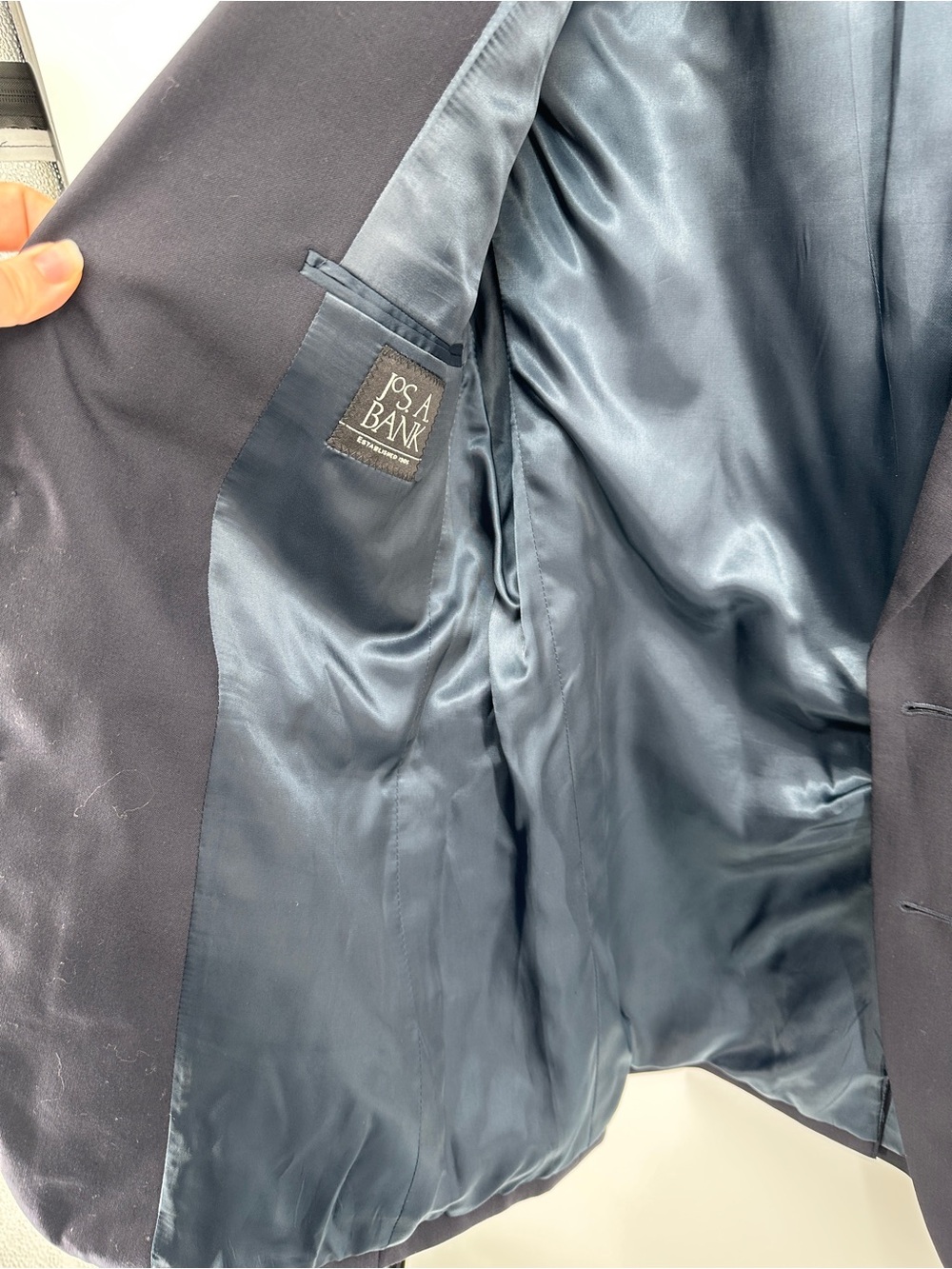 Jos.A.Bank Ivy League Nautical Luxury Academia Navy Blazer w/Gold Buttons Sz38R - Picture 5 of 12
